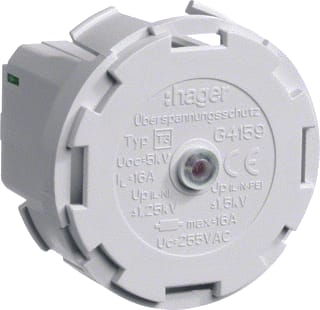 Hager - Tehalit Ecoline Apparaatoverspanningbeveiliging G4159