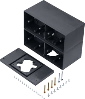 Hager - Electraplan VE-EE Vloerzuil leeg Gbz87011