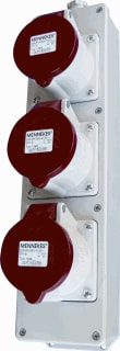 Hateha - MVD CEE-contactdoos combinatie Multiverd Mvd004 3X4P 32A