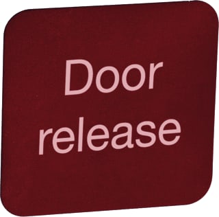 Hekatron - Toebeh./onderdelen voor brandmelder inleg tekst door release