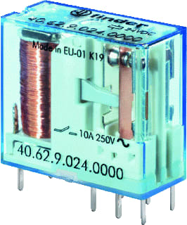 Finder - 40 Schakelrelais Rel 2W 12V S 406270124000