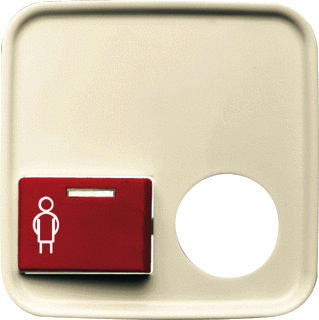 ABB Busch-Jaeger - SI Centraalplaat zusteroproepsysteem Cpl 73022B/23B Creme