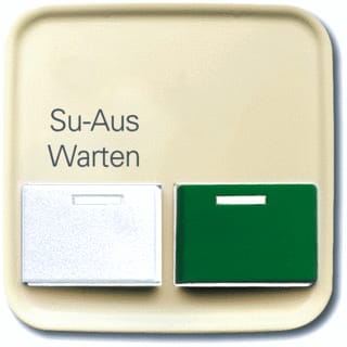 ABB Busch-Jaeger - SI Centraalplaat zusteroproepsysteem cpl w/gr 73642b si creme