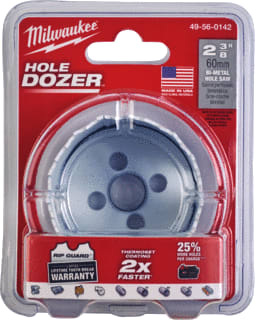 Milwaukee - Gatzaag (set) Hole Dozer 60 Mm