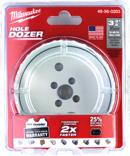 Milwaukee - Gatzaag (set) Hole Dozer 95 Mm