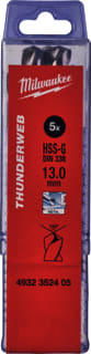 Milwaukee - Boor thndrw hss-g 13x151 ds5