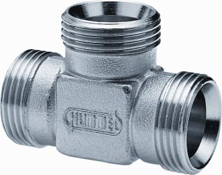 Hummel - MKV Fitting met 3 aansluitingen T-Fitt. 3 X 3/4 Bui