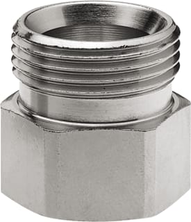 Hummel - MKV Fitting met 2 aansluitingen Verloopring 1/2 X 3/4" Xd
