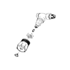 Spee & Zn - Toebeh./onderd. radiatorappendage Universele Radiatorknop Zwart