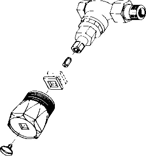Spee & Zn - Toebeh./onderd. radiatorappendage Universele Radiatorknop Grijs