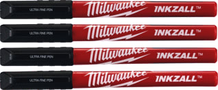 Milwaukee - Merkstift/-krijt Inkzll Fine Tp Zw Pen Br4