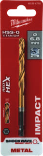 Milwaukee - SHOCKWAVE Boor Metlbr Shckwv Hss-G Ti6.8