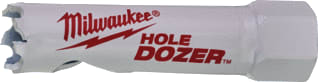 Milwaukee - Gatzaag (set) Hole Dozer 14 Mm