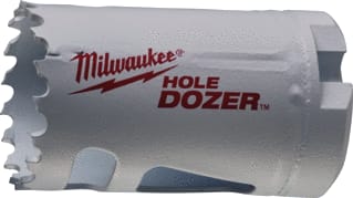 Milwaukee - Gatzaag (set) Hole Dozer 33 Mm