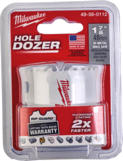 Milwaukee - Gatzaag (set) Hole Dozer 48 Mm