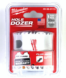 Milwaukee - Gatzaag (set) Hole Dozer 50 Mm