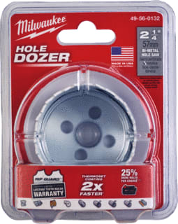 Milwaukee - Gatzaag (set) Hole Dozer 57 Mm