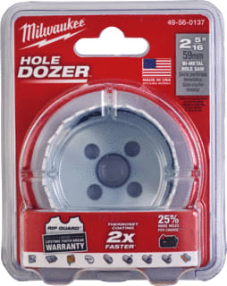 Milwaukee - Gatzaag (set) Hole Dozer 59 Mm
