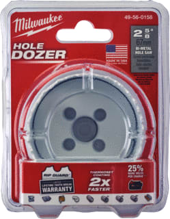 Milwaukee - Gatzaag (set) Hole Dozer 67 Mm
