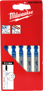 Milwaukee - Decoupeerzaagblad Decouprzaagblad T118A Br5