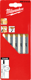 Milwaukee - Decoupeerzaagblad Decouprzaagblad T344D Br5