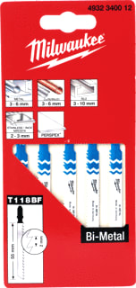 Milwaukee - Decoupeerzaagblad Decoupeerzgbld T118Bf Br5