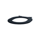 Delabie - Closetzitting Toiletzitting Z/D Zwart