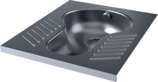 Delabie - Hurktoilet Sha Xs 1 Sprkop