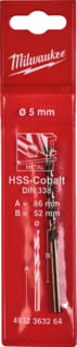 Milwaukee - Boor Hss-G Co Metaalboor 5X86