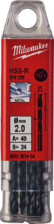 Milwaukee - Boor Hss-R Metaalbr 2X49 Ds10