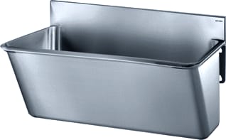 Delabie - Medische scrub Wastrog Med Scrub Sptwnd L700 Rvs