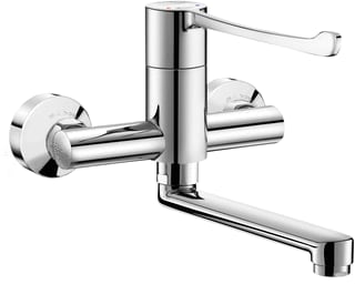 Delabie - Wastafelmengkraan (opbouw) Mech. Sequentiële Wandmk