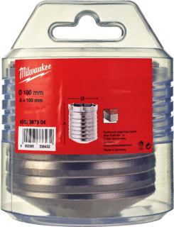 Milwaukee - Boor Sds-Max Brkrn 2Dl 100X100