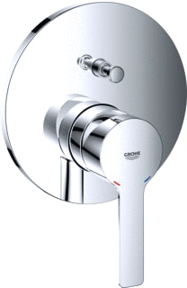 Grohe - Lineare New Inbouwmengkraan Bad Opbwdeel