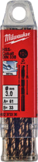 Milwaukee - Boor Hss-G Co Mtlbr 3X61 Ds10