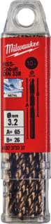 Milwaukee - Boor Hssg Co Mtlbr 3,2X65 Ds10