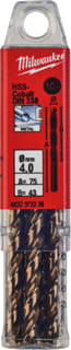 Milwaukee - Boor Hss-G Co Mtlbr 4X75 Ds10