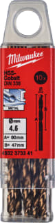 Milwaukee - Boor Hss-G Co Mtlboor 4,5 Ds10