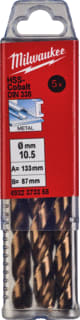 Milwaukee - Boor Hssg Co Mtlb 10,5X133 Ds5