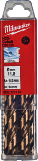 Milwaukee - Boor Hss-G Co Mtlbr 11X142 Ds5