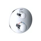 Grohe - Grohtherm Inbouwmengkraan Therm Opbouwdeel Rond Z/O
