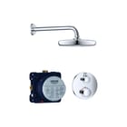 Grohe - Grohtherm Inbouwmengkraan 210Mm Rozet Rnd