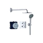 Grohe - Grohtherm Inbouwmengkraan 210Mm Vierk Roz