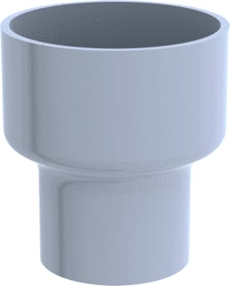 Wisa - 103 Closetaanvoermanchet Closetsok Voor 300 Wit