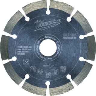 Milwaukee - Slijpschijf Diamntdrslpschf Du 125