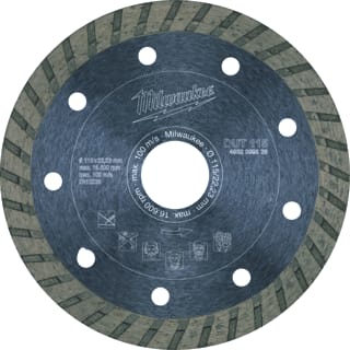 Milwaukee - Slijpschijf Diamntdrslpschf Dut 115