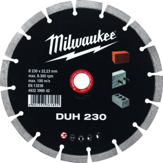 Milwaukee - Slijpschijf Diamntdrslpschf Duh 230
