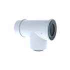 Burgerhout - TwinSafe Concentr. RGA/LTV hulpstuk 3 aansl. Twsfe T-Stuk+Dop 100/150