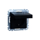 Schneider Electric Merten - Systeem M Wandcontactdoos (WCD schakelmat.) Wcd Klapd Kv Zmt