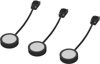 Ledvance - Downlight/spot/schijnwerper spot puck 65mm 3w 830 bk